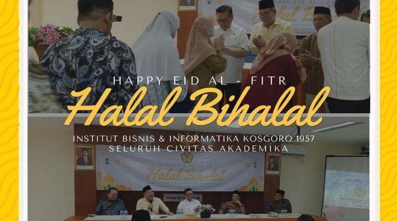IBI Kosgoro 1957 mengadakan acara Halal Bihalal Idul Fitri 1444 Hijriah